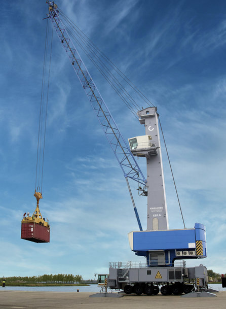 Norwegian logistics company orders Konecranes Generation 6 mobile harbor crane for new terminal